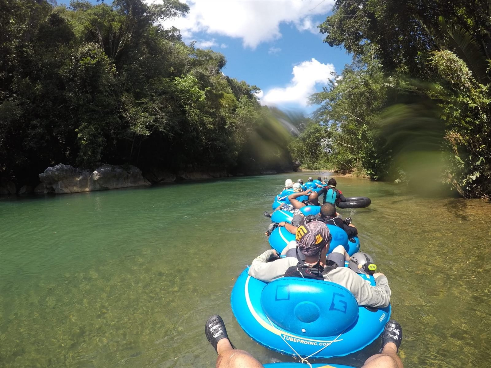 Underground river adventures at Jaguar Paw